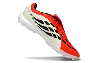 Adidas Predator Elite Fold-Over Tongue TF Football Shoes - Red/Bright Red/Black