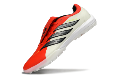Adidas Predator Elite Fold-Over Tongue TF Football Shoes - Red/Bright Red/Black