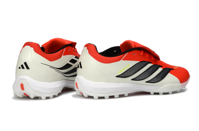 Adidas Predator Elite Fold-Over Tongue TF Football Shoes - Red/Bright Red/Black