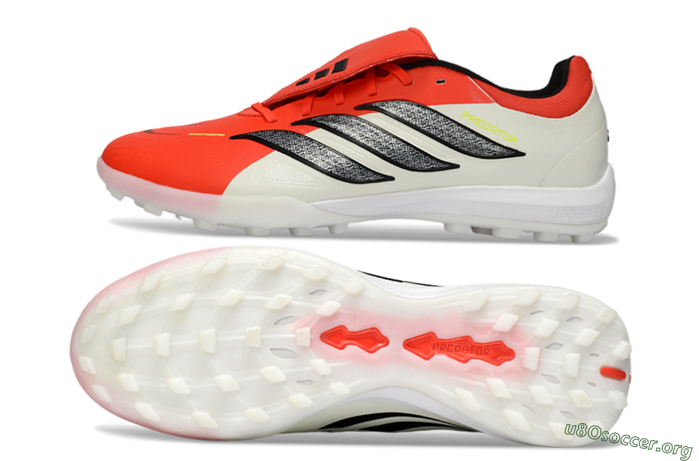 Adidas Predator Elite Fold-Over Tongue TF Football Shoes - Red/Bright Red/Black 1