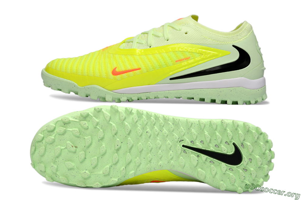 Nike Phantom 6 Low Elite TF Football Shoes - Yellow/Neon Yellow/Black 1