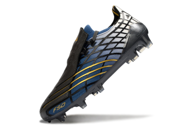 Adidas F50 Elite FG Football Boots - Blue/Golden Yellow/Black