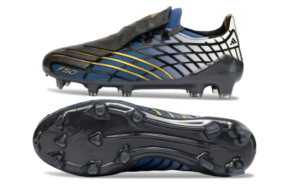 Adidas F50 Elite FG Football Boots - Blue/Golden Yellow/Black