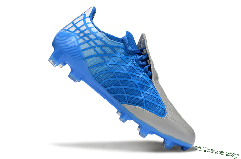Adidas F50 Elite FG Football Boots - Blue/Sky Blue/Steel Gray 4