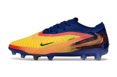 Nike Phantom 6 Low Elite AG Football Boots - Yellow/Navy Blue/Fiery Red