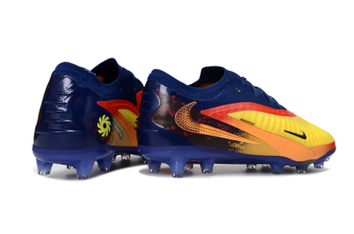 Nike Phantom 6 Low Elite AG Football Boots - Yellow/Navy Blue/Fiery Red