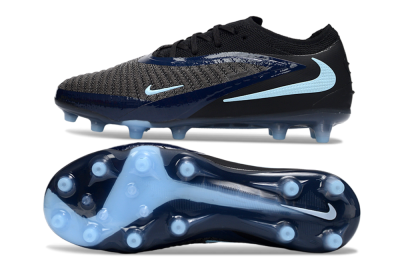 Nike Phantom 6 Low Elite AG Football Boots - Grey/Black/Jade