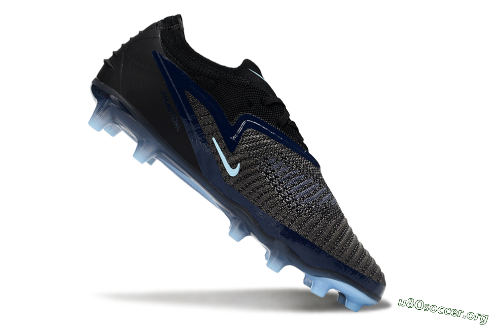 Nike Phantom 6 Low Elite AG Football Boots - Grey/Black/Jade 4