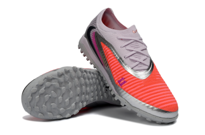 Nike Phantom 6 Low Elite TF Football Shoes - Pink/Flamingo Pink/Steel Gray