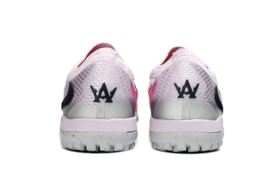 Nike Phantom 6 Low Elite TF Football Shoes - Pink/Flamingo Pink/Steel Gray