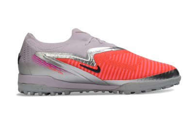 Nike Phantom 6 Low Elite TF Football Shoes - Pink/Flamingo Pink/Steel Gray