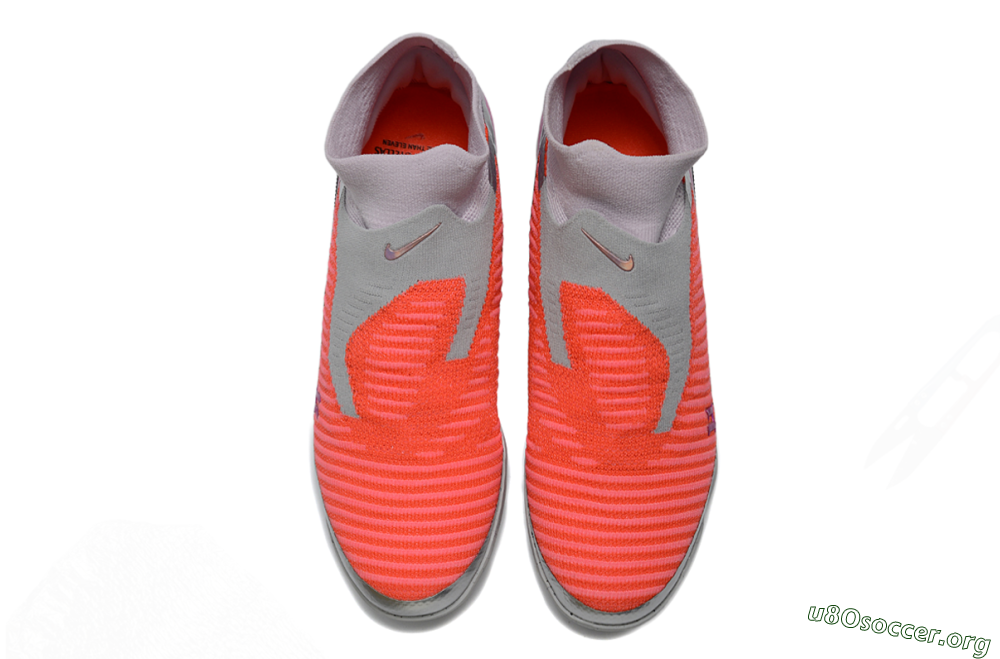 Nike Phantom 6 Elite TF Football Shoes - Orange/Bright Coral/Soft Gray 4