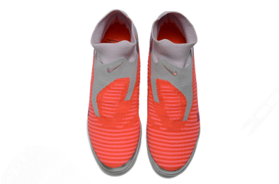 Nike Phantom 6 Elite TF Football Shoes - Orange/Bright Coral/Soft Gray