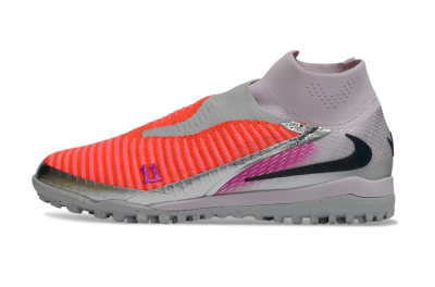 Nike Phantom 6 Elite TF Football Shoes - Orange/Bright Coral/Soft Gray