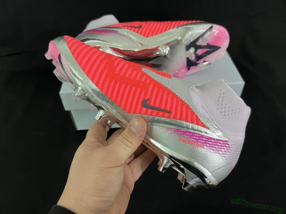 Nike Phantom 6 Elite FG Football Boots - Orange/Hot Orange/Silver