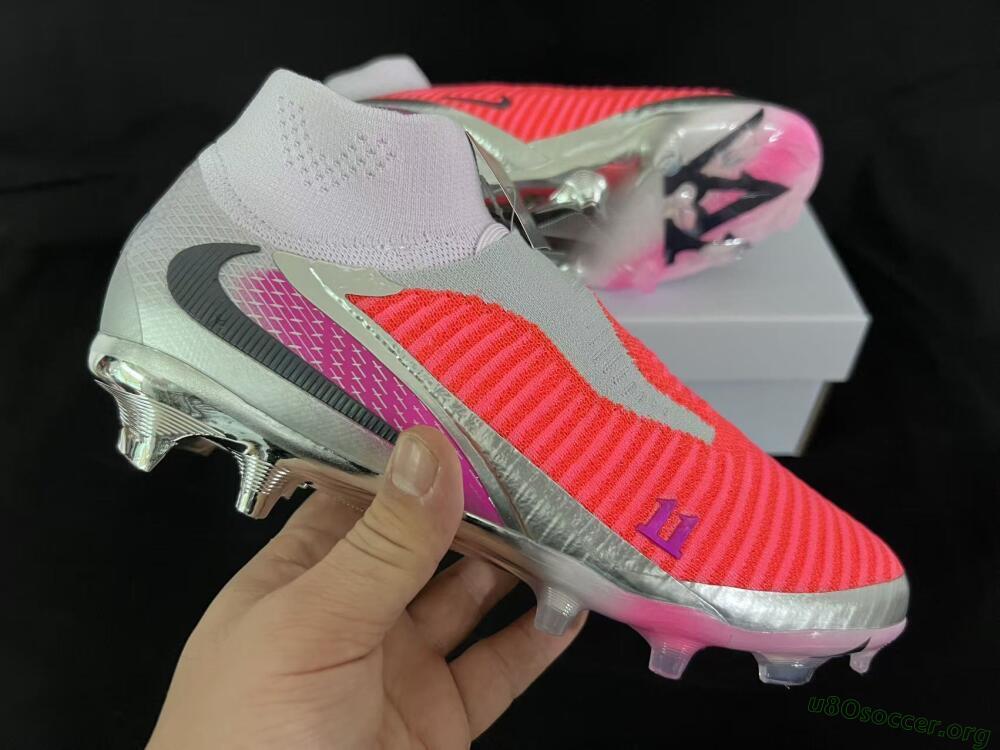 Nike Phantom 6 Elite FG Football Boots - Orange/Hot Orange/Silver