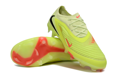 Nike Phantom 6 Low Elite FG Football Boots - Yellow/Lime Glow/Neon Coral