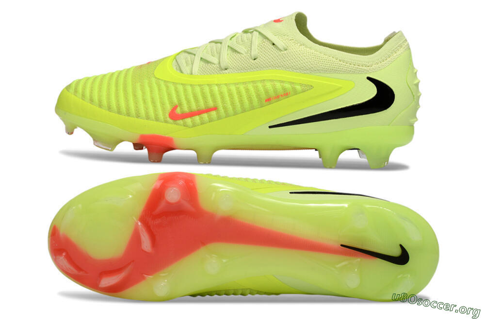 Nike Phantom 6 Low Elite FG Football Boots - Yellow/Lime Glow/Neon Coral 1