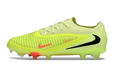 Nike Phantom 6 Low Elite FG Football Boots - Yellow/Lime Glow/Neon Coral