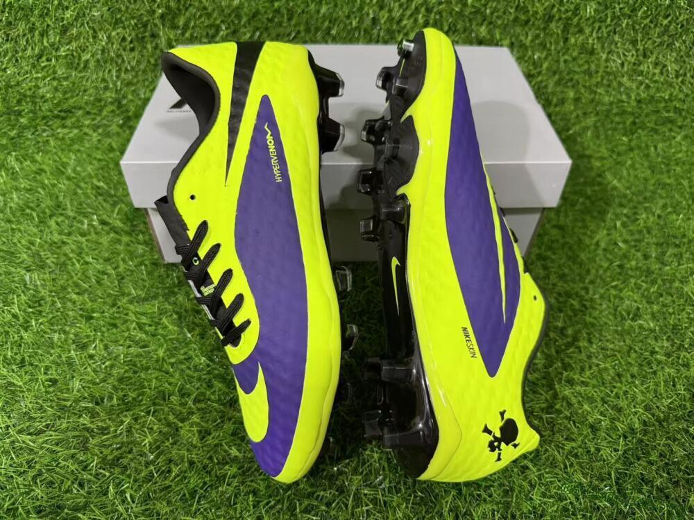 Nike Hypervenom Phantom FG Football Boots - Yellow/Bright Yellow/Deep Purple