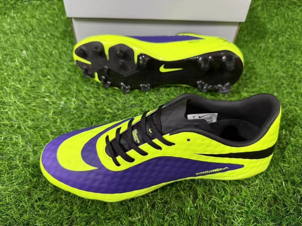 Nike Hypervenom Phantom FG Football Boots - Yellow/Bright Yellow/Deep Purple