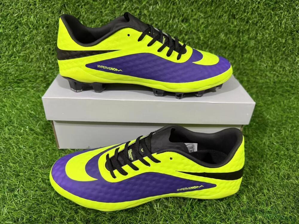 Nike Hypervenom Phantom FG Football Boots - Yellow/Bright Yellow/Deep Purple