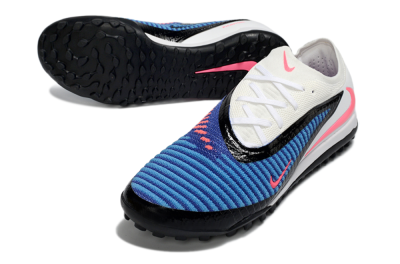 Nike Phantom 6 Low Elite TF Football Shoes - Blue/Electric Blue/Neon Pink