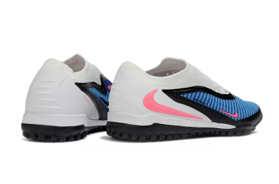 Nike Phantom 6 Low Elite TF Football Shoes - Blue/Electric Blue/Neon Pink