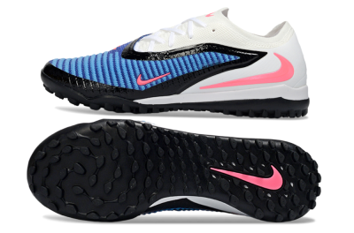 Nike Phantom 6 Low Elite TF Football Shoes - Blue/Electric Blue/Neon Pink