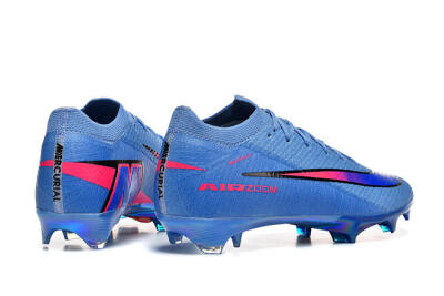 Nike Air Zoom Mercurial Vapor 16 Elite FG Football Boots - Blue/Electric Blue/Radiant Pink