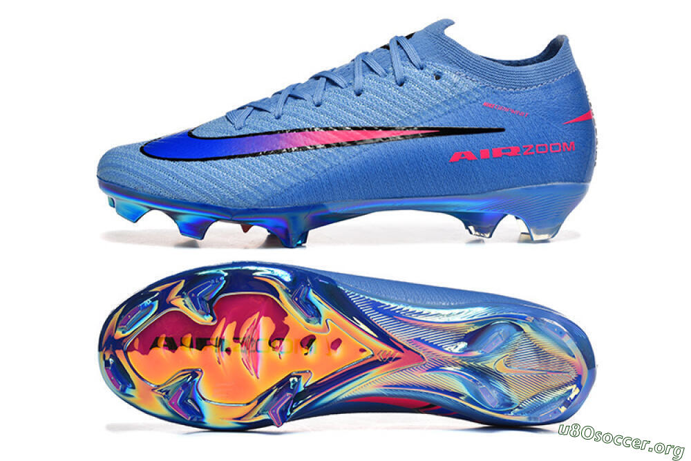 Nike Air Zoom Mercurial Vapor 16 Elite FG Football Boots - Blue/Electric Blue/Radiant Pink 1
