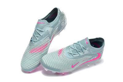 Nike Phantom 6 Low Elite FG Football Boots - Aqua/Bright Pink/Soft Gray