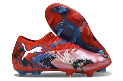 Puma Future 8 Ultimate FG Football Boots - Red/Electric Blue/Fiery Red