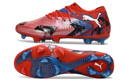 Puma Future 8 Ultimate FG Football Boots - Red/Electric Blue/Fiery Red
