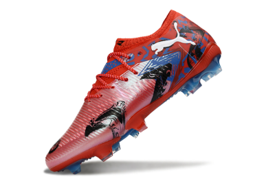 Puma Future 8 Ultimate FG Football Boots - Red/Electric Blue/Fiery Red