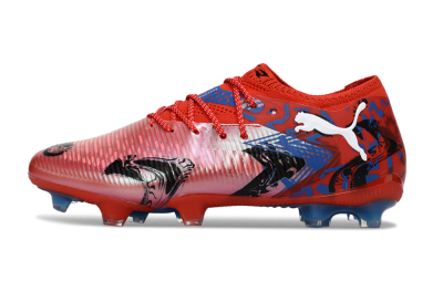 Puma Future 8 Ultimate FG Football Boots - Red/Electric Blue/Fiery Red