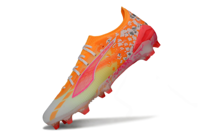 Puma Ultra Ultimate FG Football Boots - Orange/Flamingo Pink/Golden Yellow