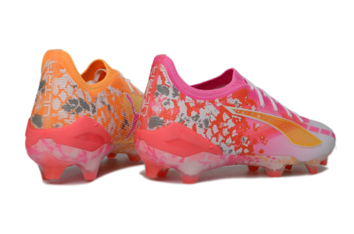 Puma Ultra Ultimate FG Football Boots - Orange/Flamingo Pink/Golden Yellow