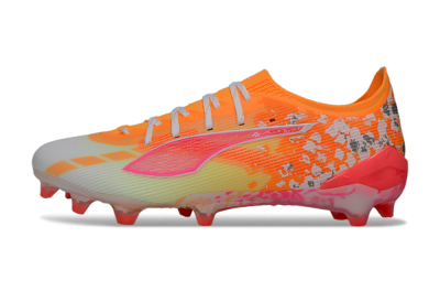 Puma Ultra Ultimate FG Football Boots - Orange/Flamingo Pink/Golden Yellow