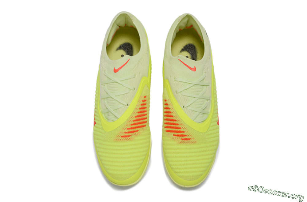 Nike Phantom 6 Low Elite TF Football Shoes - Yellow/Vibrant Lime/Hot Pink 4