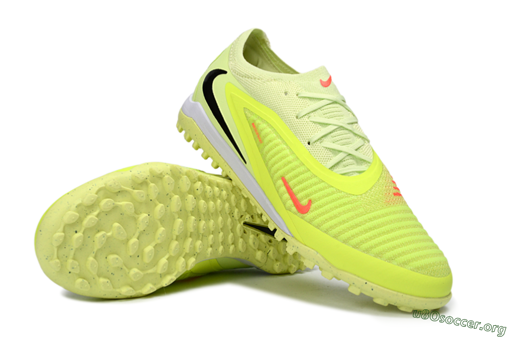 Nike Phantom 6 Low Elite TF Football Shoes - Yellow/Vibrant Lime/Hot Pink 0