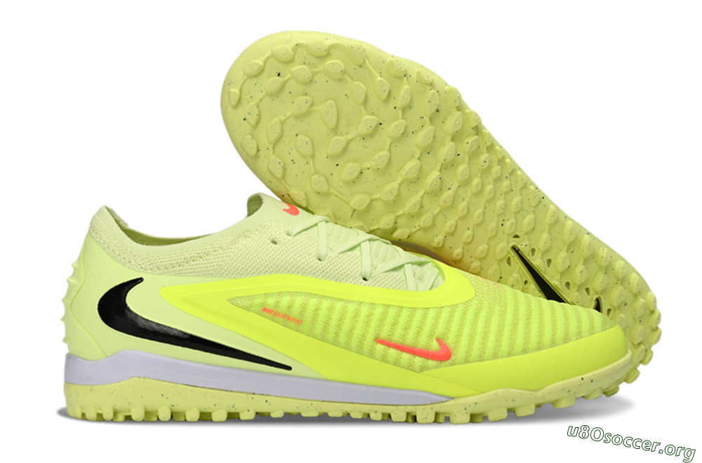 Nike Phantom 6 Low Elite TF Football Shoes - Yellow/Vibrant Lime/Hot Pink 2