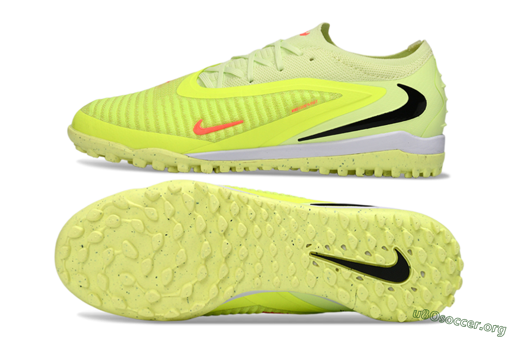 Nike Phantom 6 Low Elite TF Football Shoes - Yellow/Vibrant Lime/Hot Pink 1