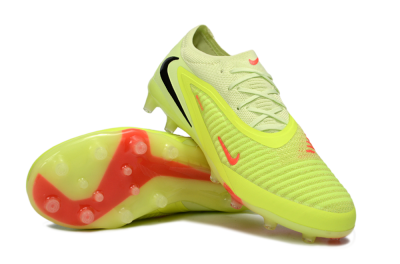 Nike Phantom 6 Low Elite AG Football Boots - Yellow/Neon Yellow/Coral Red