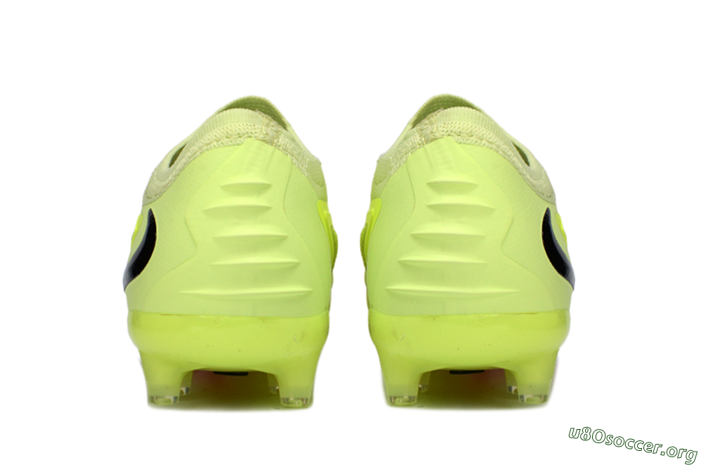 Nike Phantom 6 Low Elite AG Football Boots - Yellow/Neon Yellow/Coral Red 5