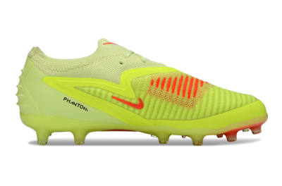 Nike Phantom 6 Low Elite AG Football Boots - Yellow/Neon Yellow/Coral Red
