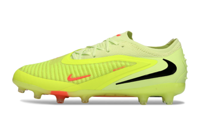 Nike Phantom 6 Low Elite AG Football Boots - Yellow/Neon Yellow/Coral Red