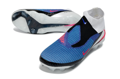 Nike Phantom 6 High Elite FG Football Boots - Blue/Electric Blue/Hot Pink
