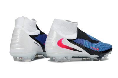 Nike Phantom 6 High Elite FG Football Boots - Blue/Electric Blue/Hot Pink