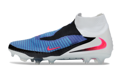 Nike Phantom 6 High Elite FG Football Boots - Blue/Electric Blue/Hot Pink